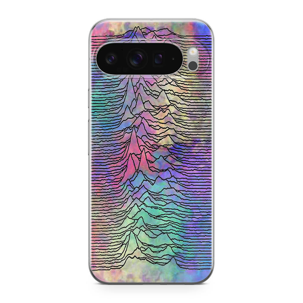 Joy Division Unknown Pleasures Colorful Google Pixel 9 Pro / Pixel 9 Pro XL Case