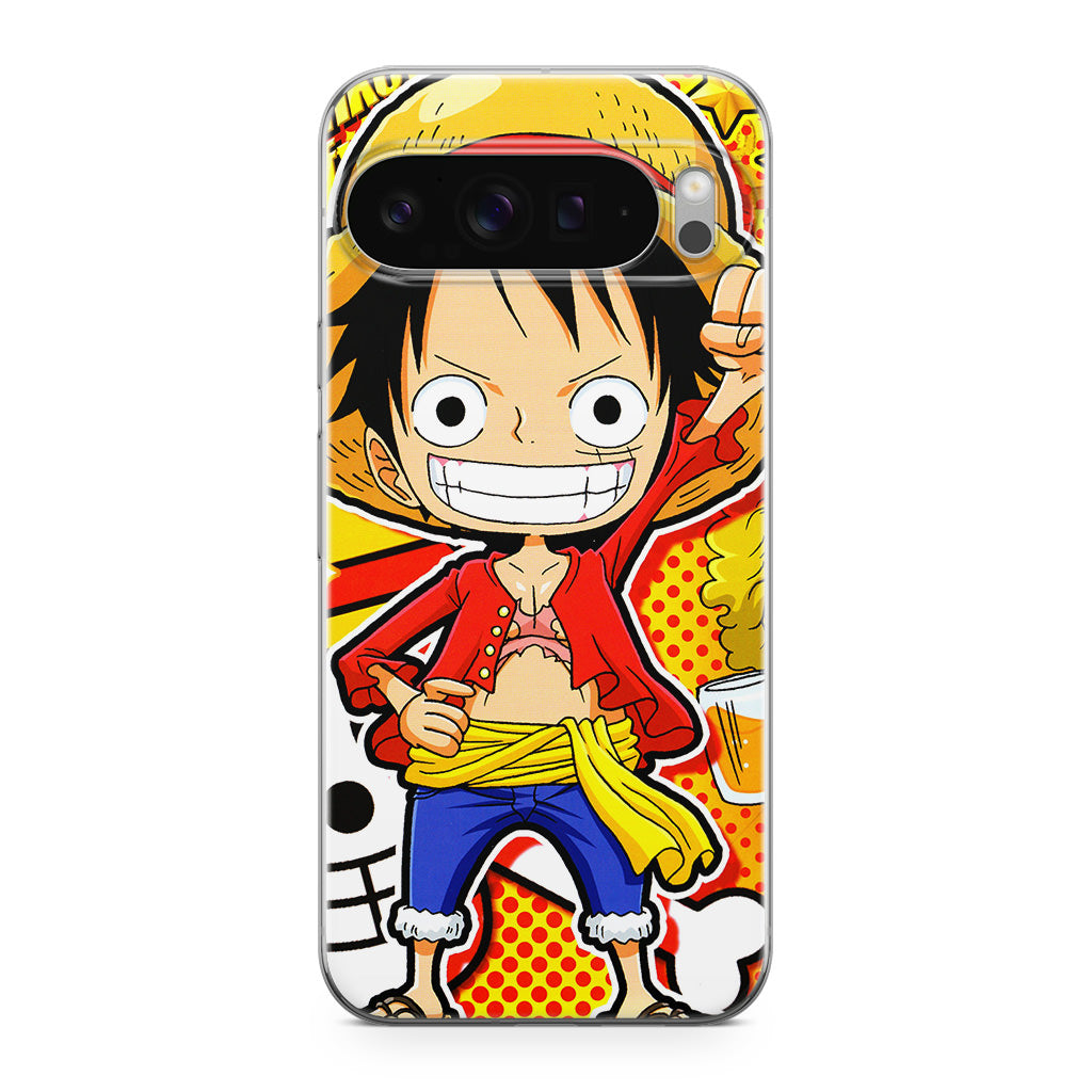 One Piece Cute Luffy Google Pixel 9 Pro / Pixel 9 Pro XL Case