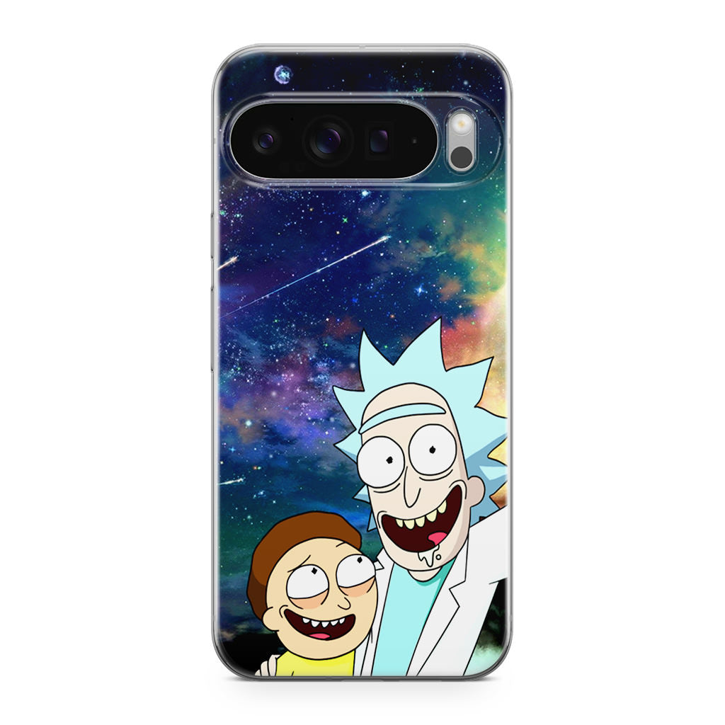 Rick And Morty In The Space Google Pixel 9 Pro / Pixel 9 Pro XL Case