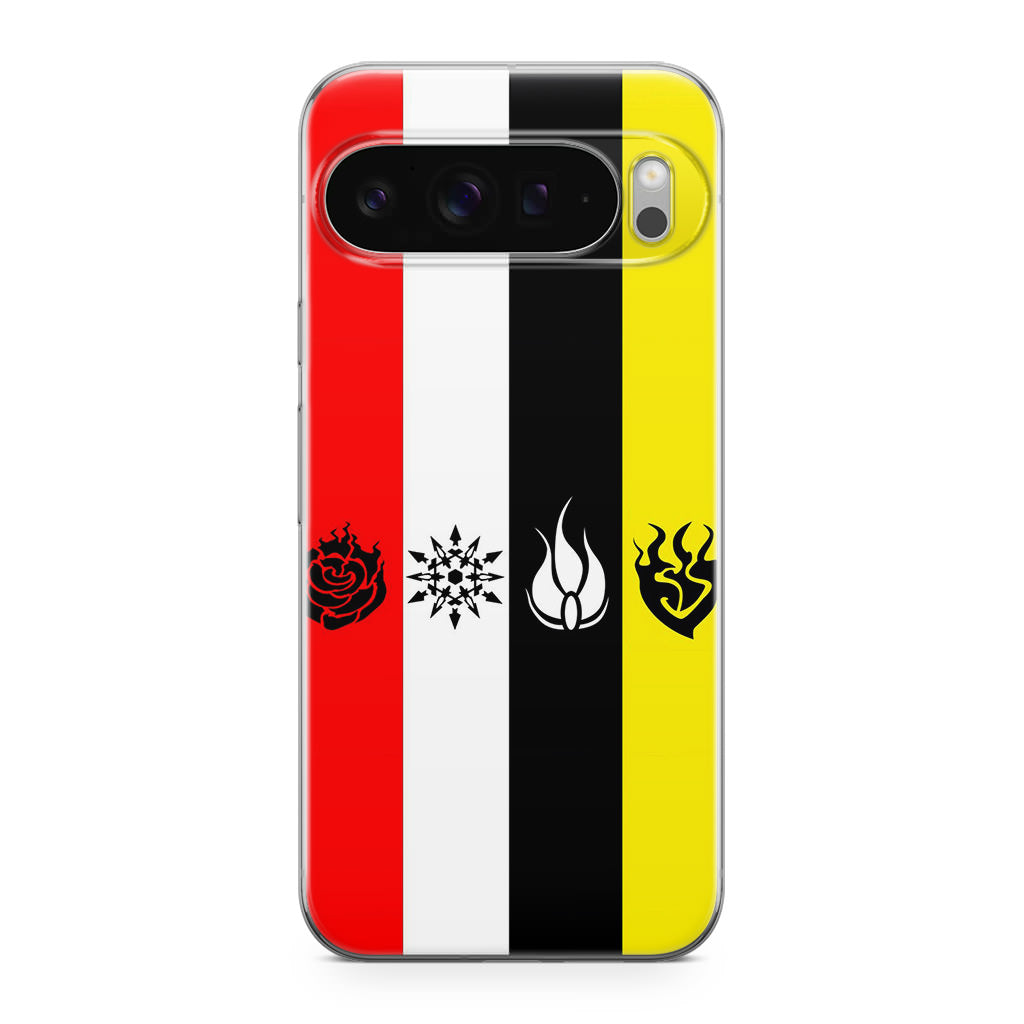 RWBY All Symbols Google Pixel 9 Pro / Pixel 9 Pro XL Case