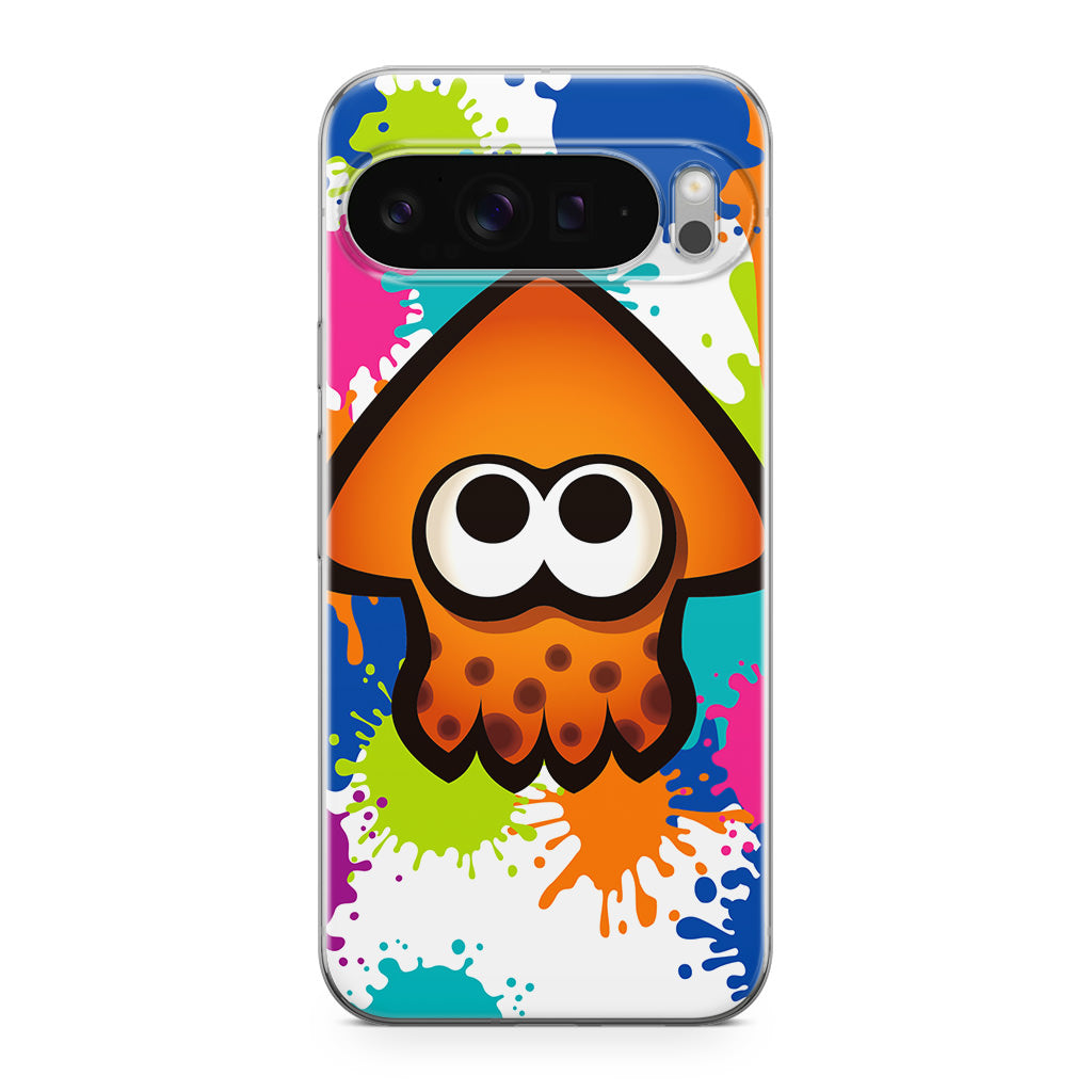 Splatoon Squid Google Pixel 9 Pro / Pixel 9 Pro XL Hülle