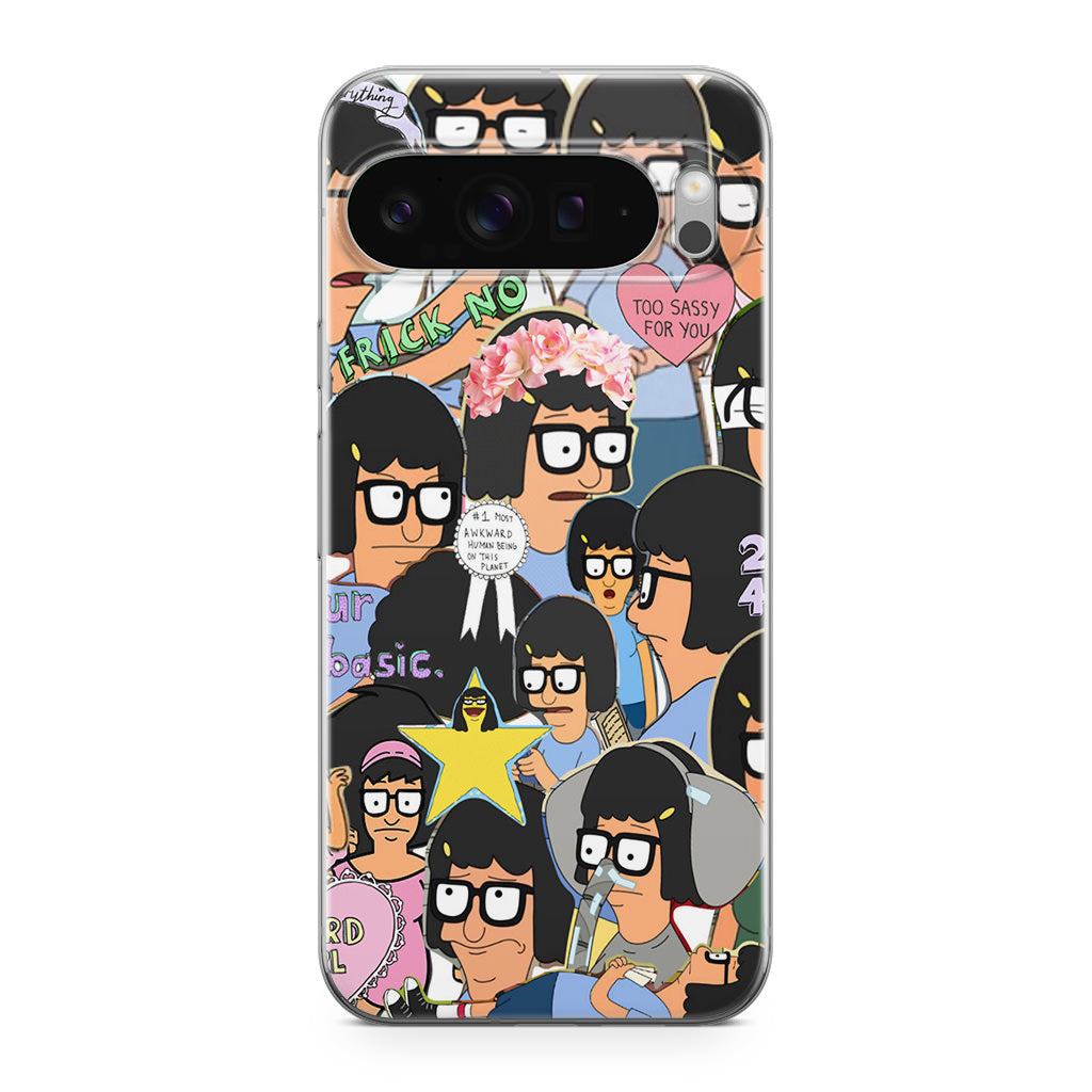 Tina Belcher Collage Google Pixel 9 Pro / Pixel 9 Pro XL Case