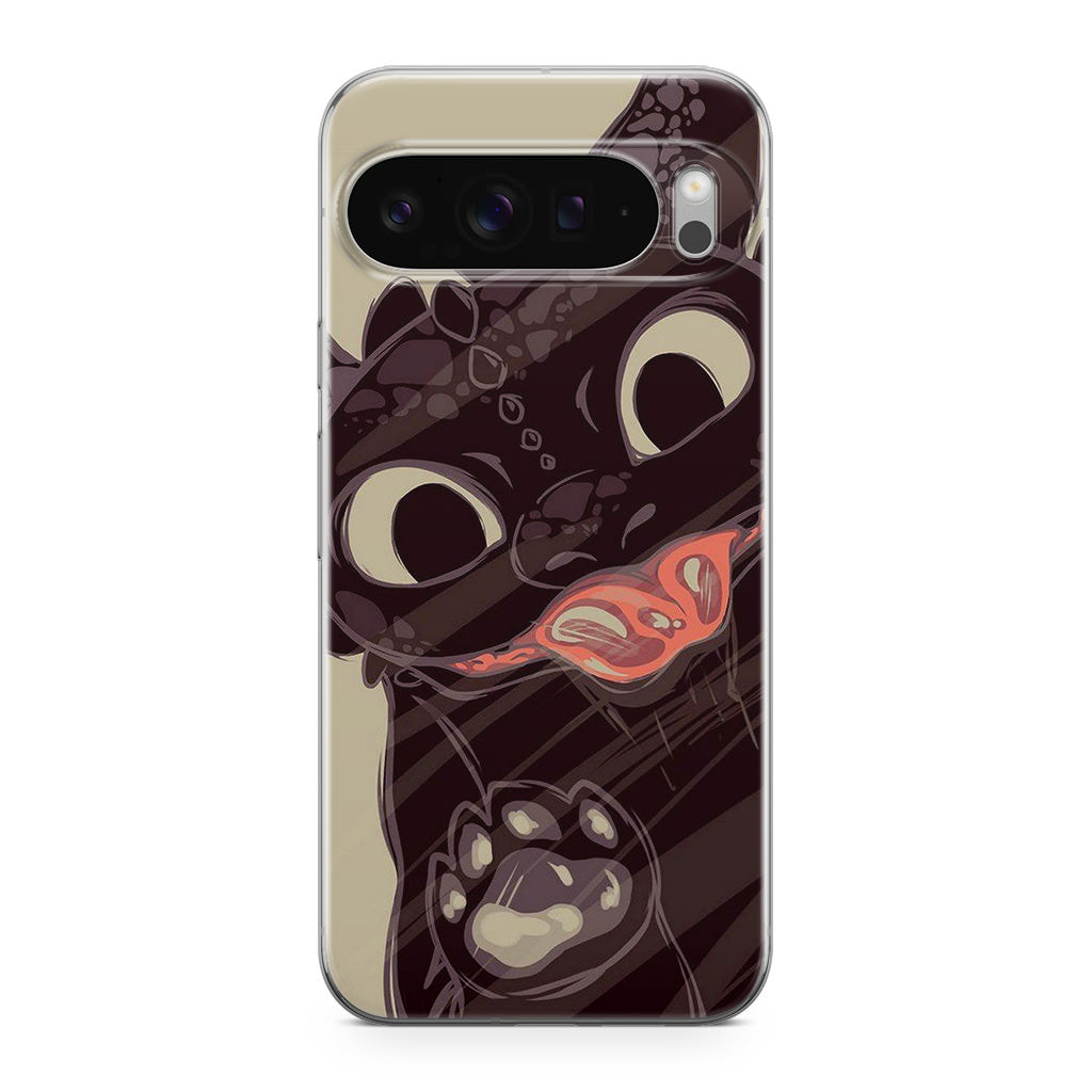 Toothless Dragon Art Google Pixel 9 Pro / Pixel 9 Pro XL Case