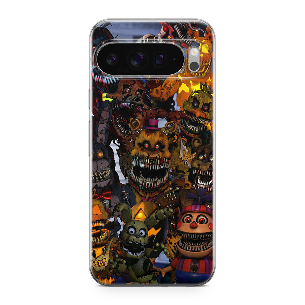 Five Nights at Freddy's Scary Characters Google Pixel 9 Pro / Pixel 9 Pro XL Case