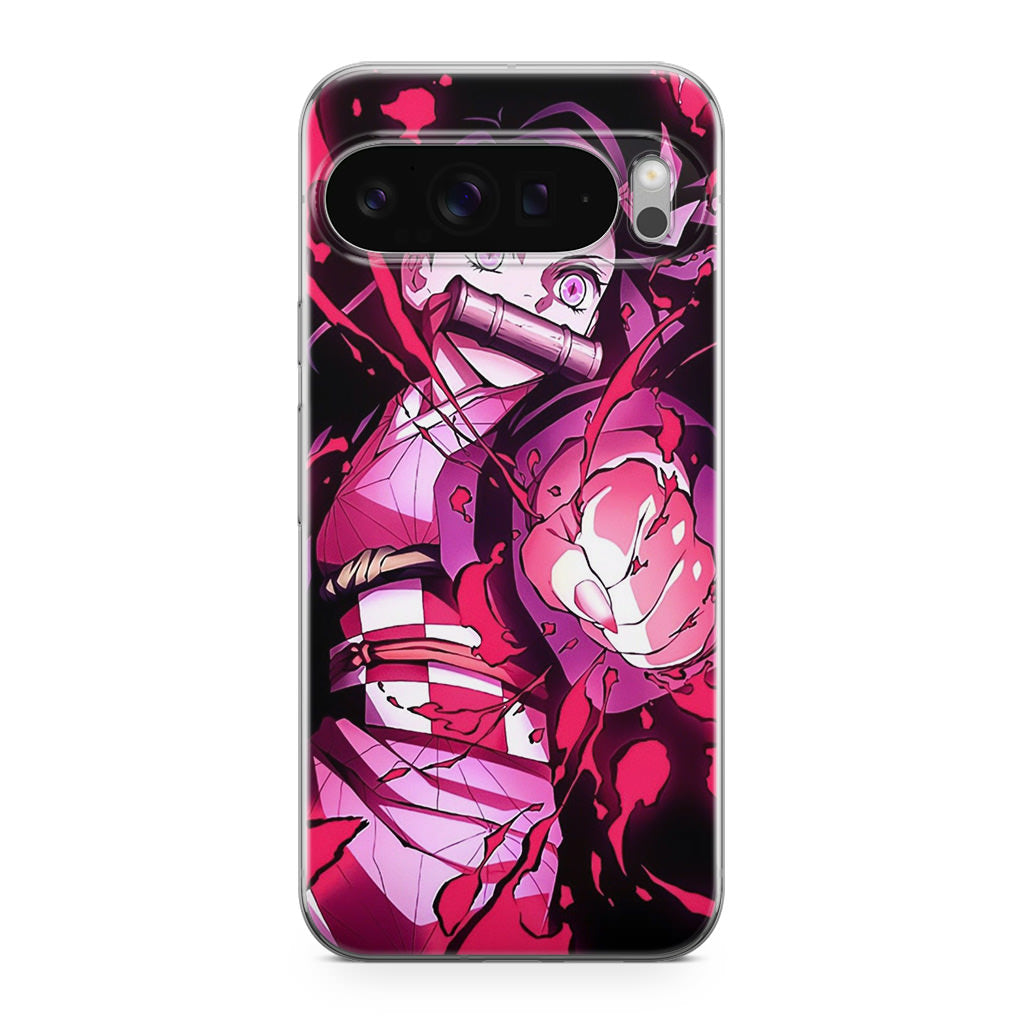 Nezuk0 Blood Demon Art Google Pixel 9 Pro / Pixel 9 Pro XL Case