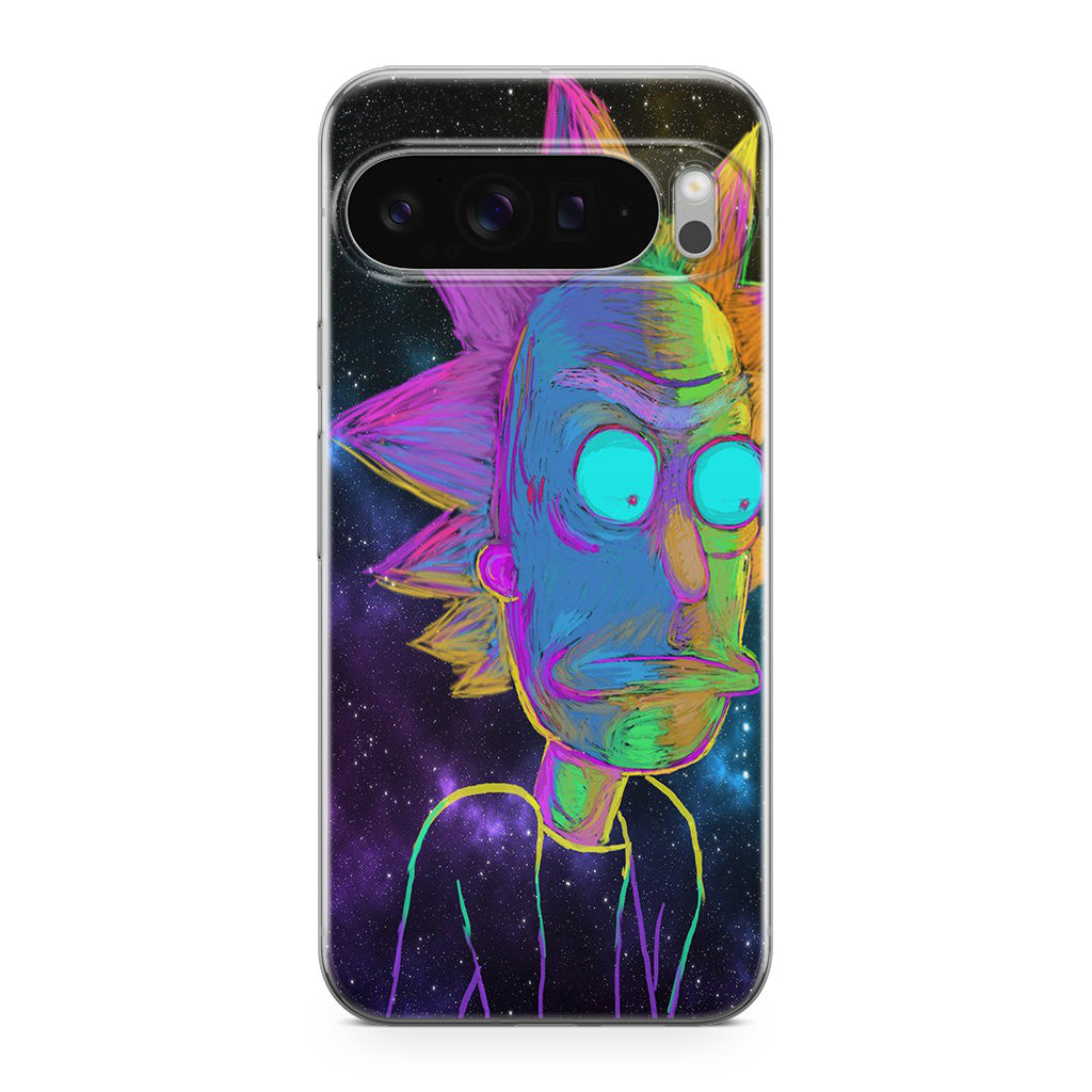 Rick Colorful Crayon Space Google Pixel 9 Pro / Pixel 9 Pro XL Case