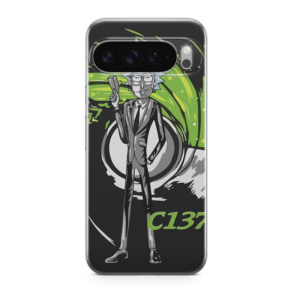 Rick Sanchez Agent C137 Google Pixel 9 Pro / Pixel 9 Pro XL Case