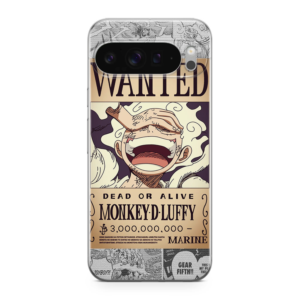 Gear 5 Wanted Poster Google Pixel 9 Pro / Pixel 9 Pro XL Case