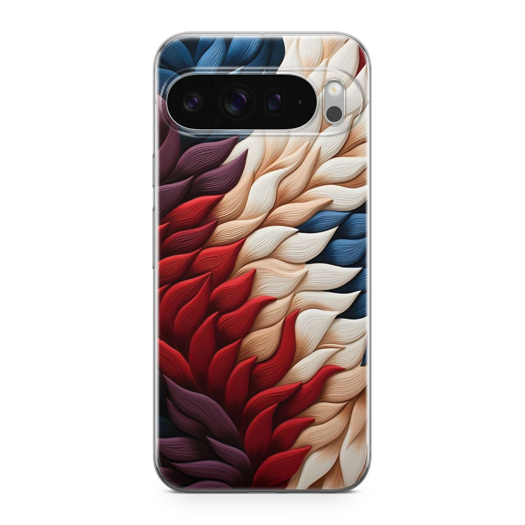 Colorful Feathers Art Google Pixel 9 Pro / Pixel 9 Pro XL Case
