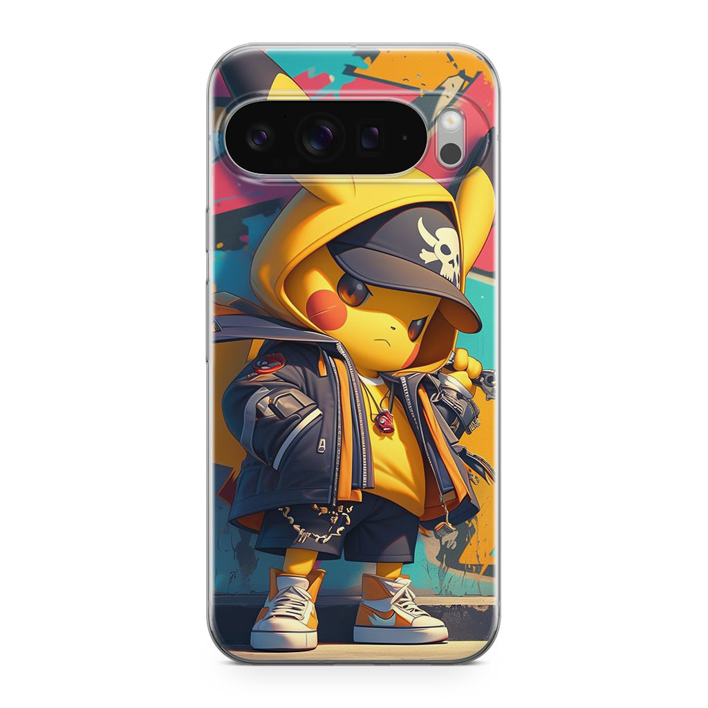 Pikachu Street Rebellion Google Pixel 9 Pro / Pixel 9 Pro XL Case
