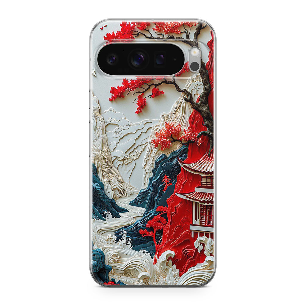 Whispers of the Crimson Zen Google Pixel 9 Pro / Pixel 9 Pro XL Case