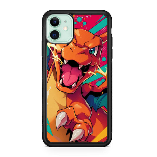 Blazing Fury Charizard iPhone 11 Case