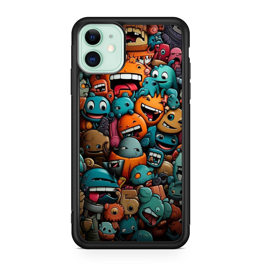 Chaos Chuckles Invasion iPhone 12 Case