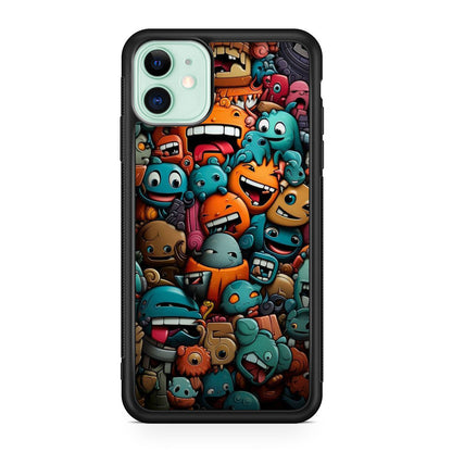 Chaos Chuckles Invasion iPhone 12 Case