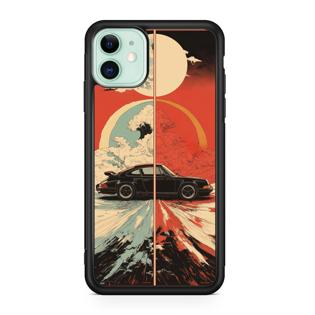 Duality Drive Moonlight and Magma iPhone 11 Case