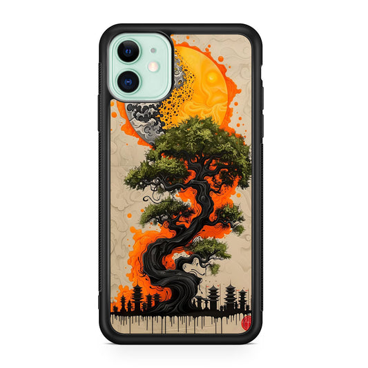 Eclipse of the Eternal Bonsai iPhone 11 Case