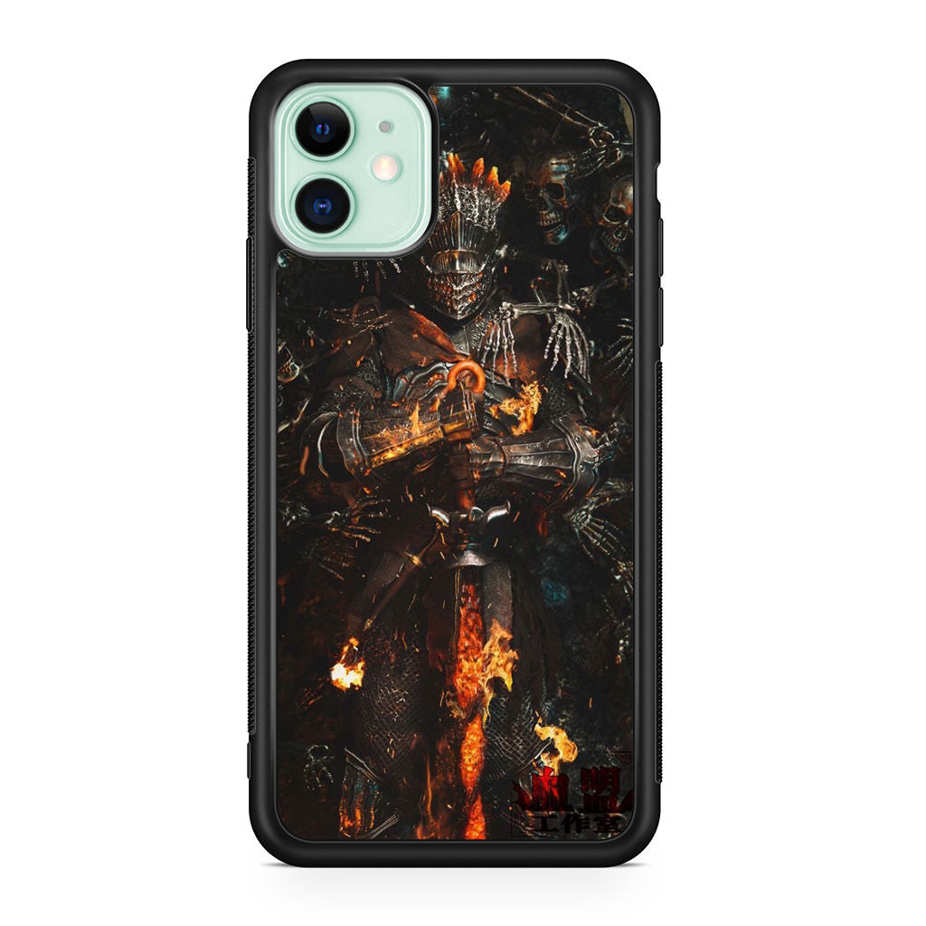 Ember King Warden Cursed Flame iPhone 11 Case
