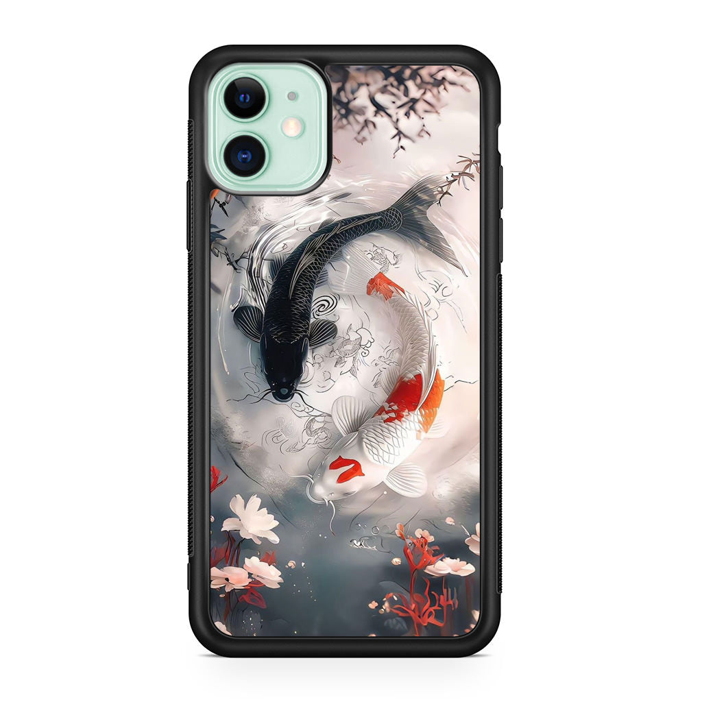 Eternal Balance of The Koi Spirits iPhone 11 Case