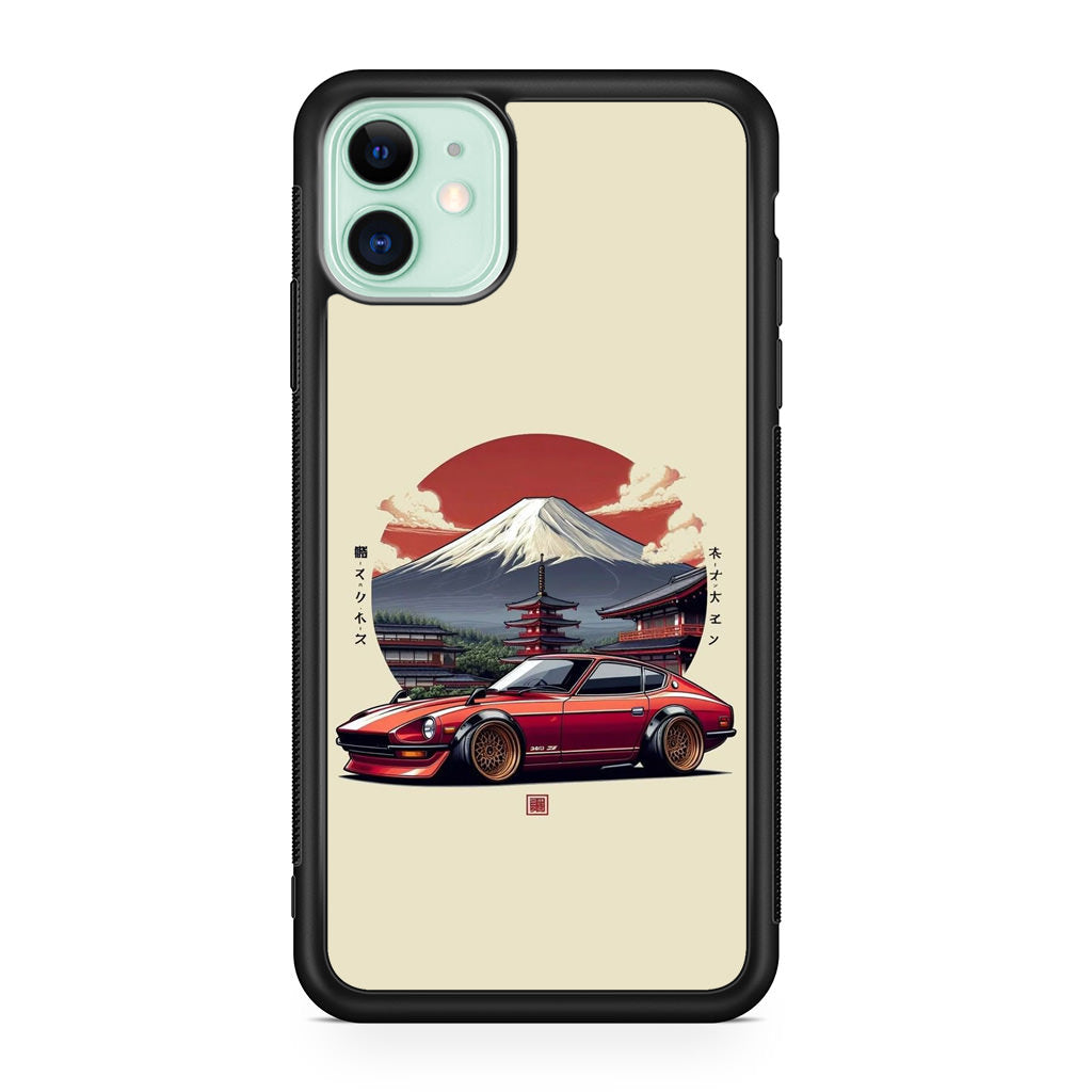 Fuji Fastback Racing the Rising Sun iPhone 11 Case
