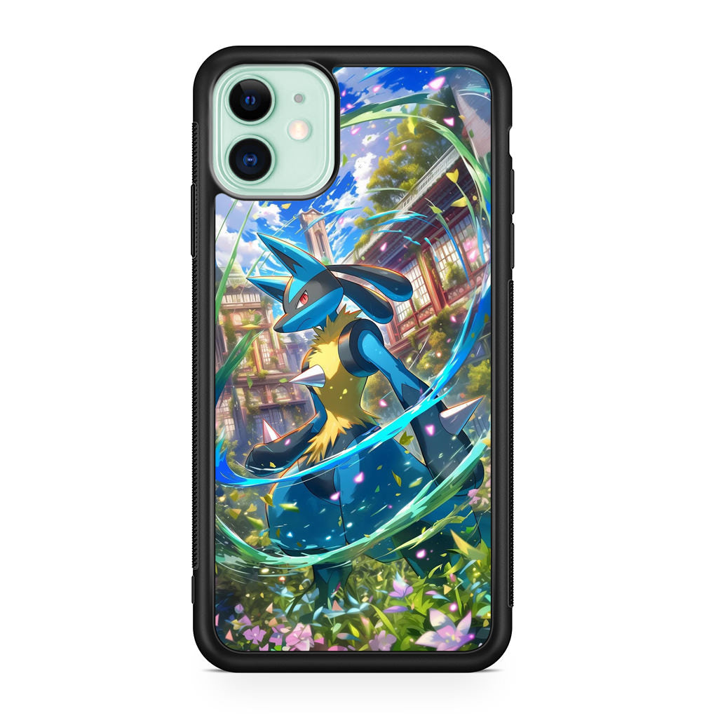 Lucario Precognitive Aura iPhone 11 Case