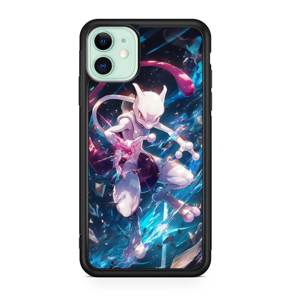 Mewtwo Genesis of Power iPhone 11 Case