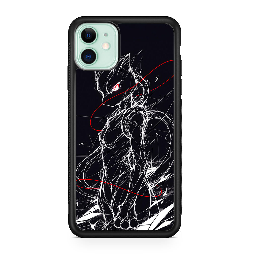 Mewtwo Silent Anomaly iPhone 12 Case