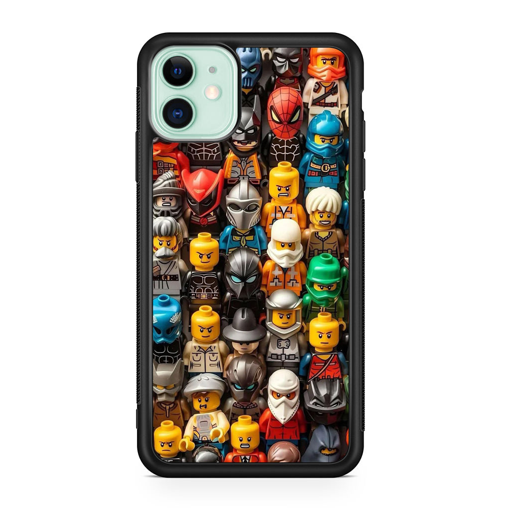 Mini Figures Heroes Assemble iPhone 12 Case