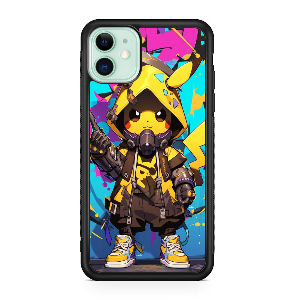 Pikachu Street Shock Assassin iPhone 11 Case