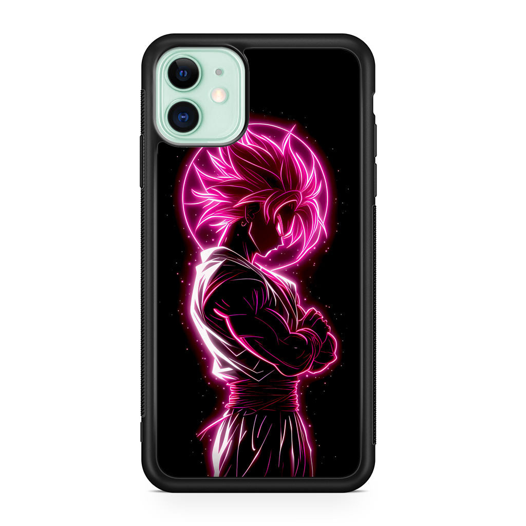 Pink Radiant Saiyan iPhone 11 Case