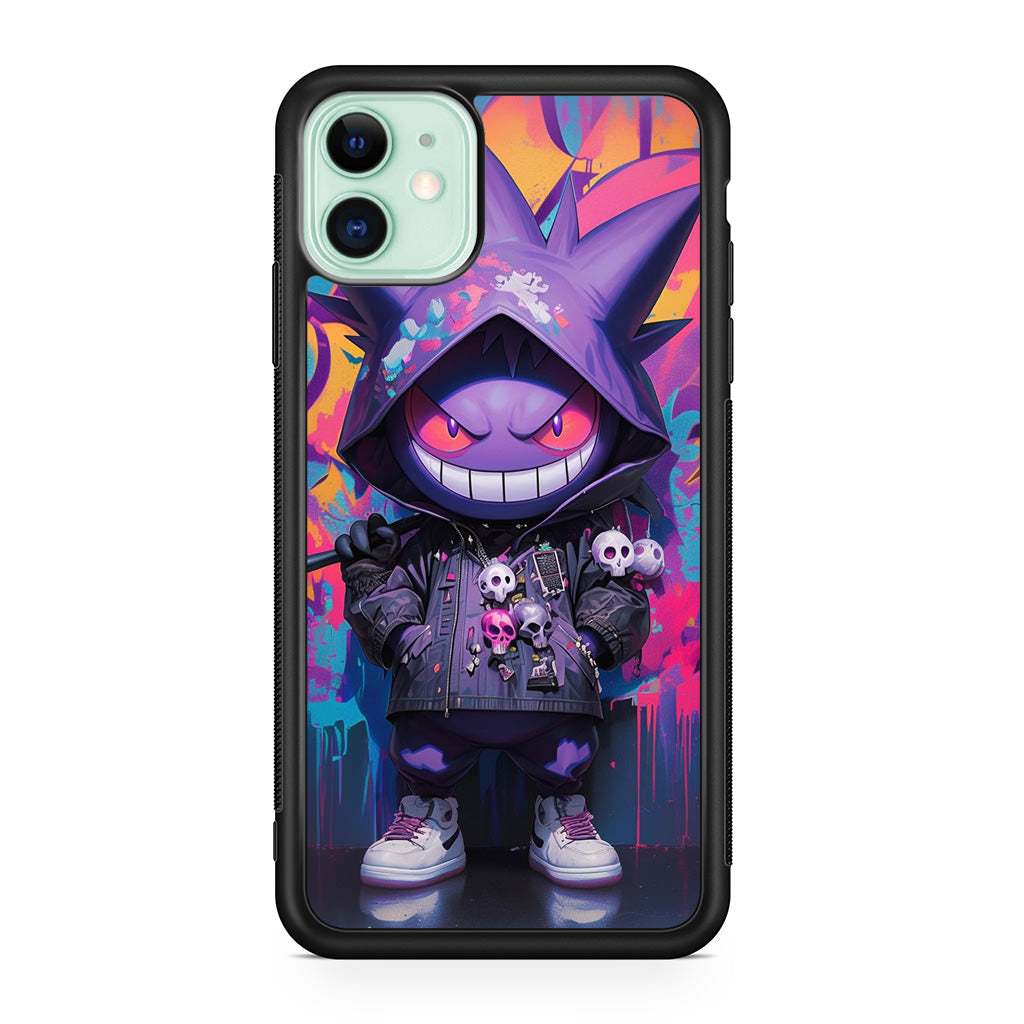 Shadow Drip Gengar Goes Street iPhone 11 Case