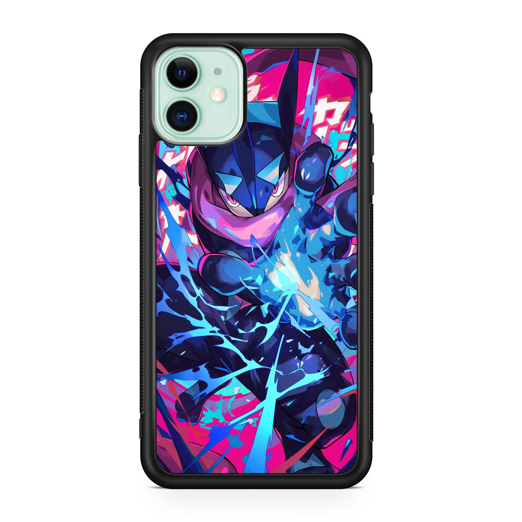Shadow Surge Greninja Unleashed iPhone 11 Case