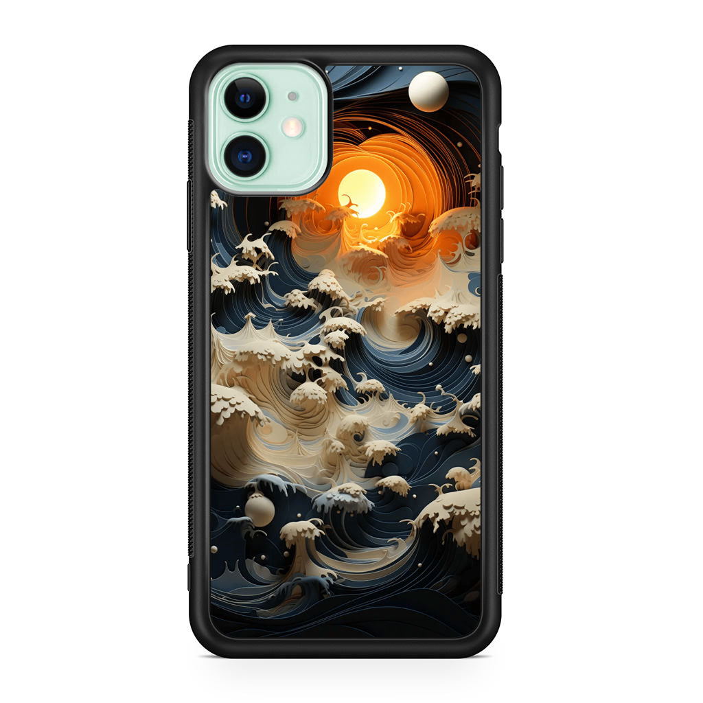 Solar Tsunami iPhone 11 Case