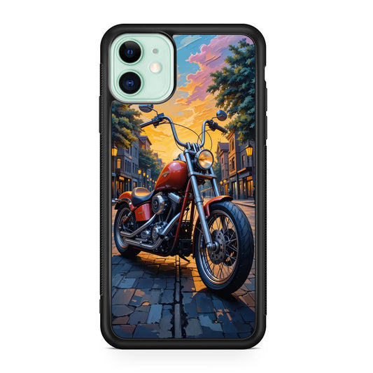 Sunset Thunder Ride Into the Glow iPhone 12 Case