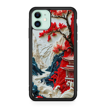 Whispers of the Crimson Zen iPhone 12 mini Case