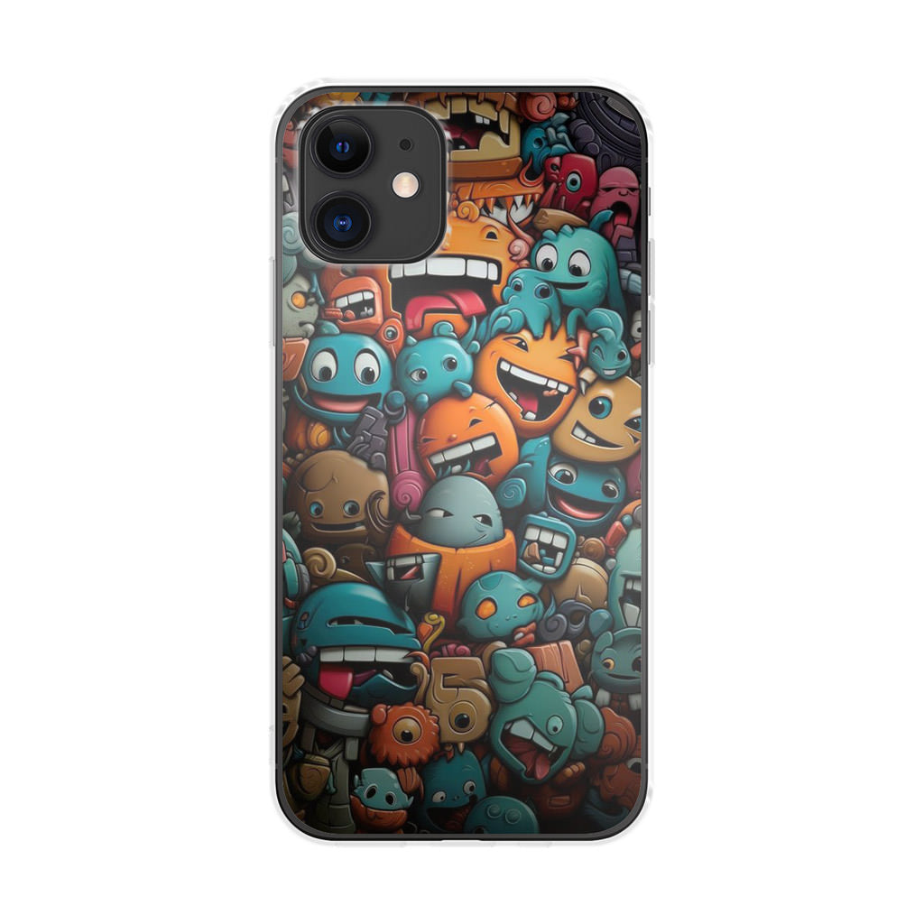 Chaos Chuckles Invasion iPhone 12 Case