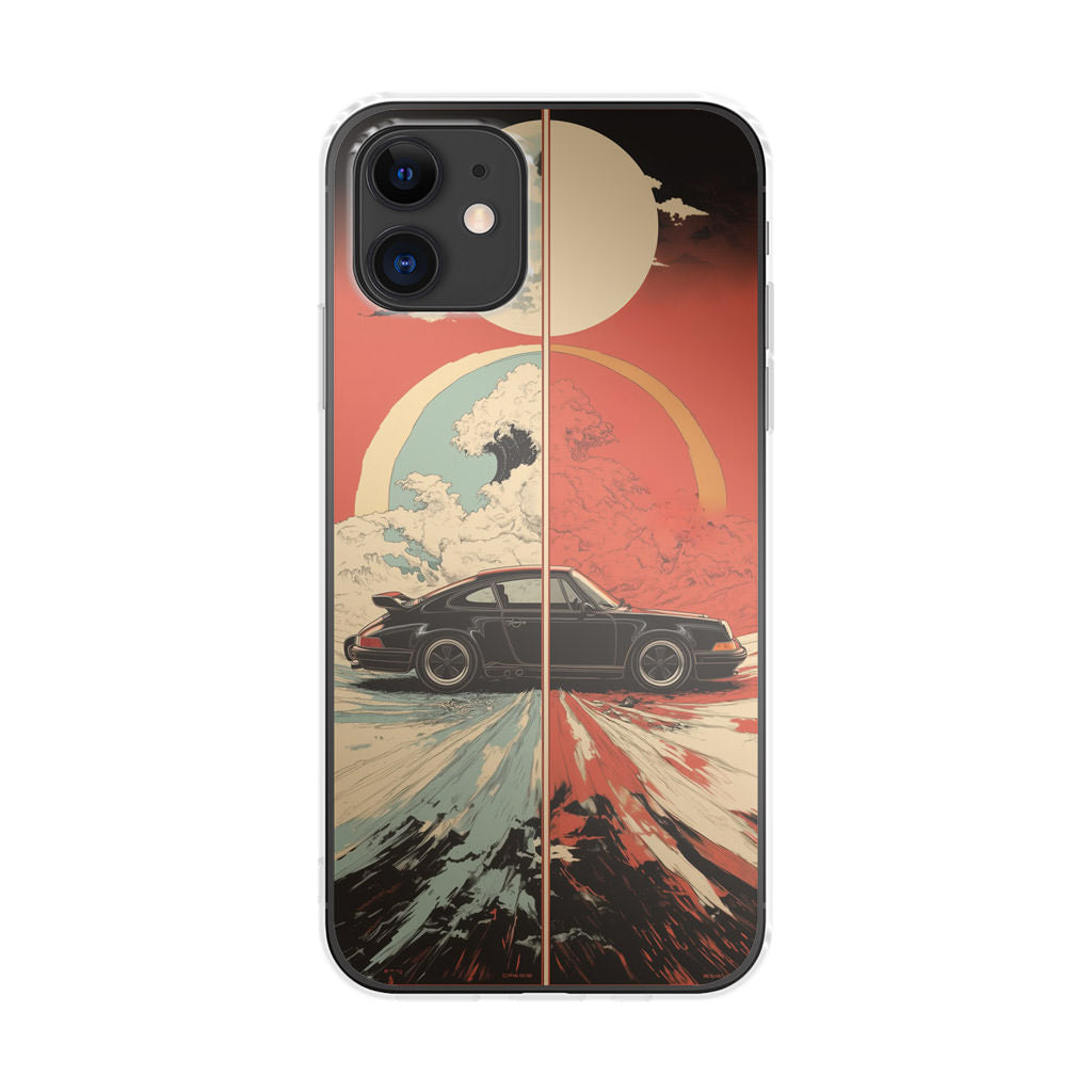 Duality Drive Mondlicht und Magma iPhone 12 Hülle