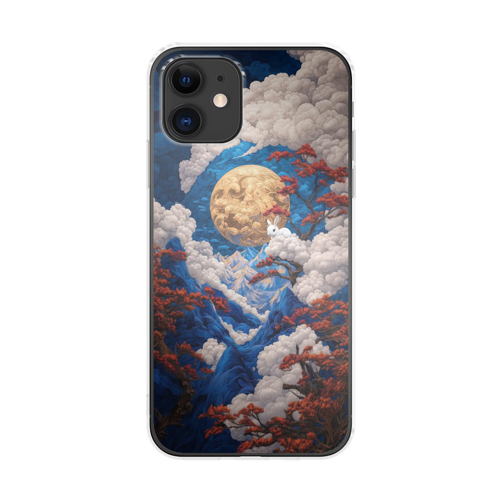 Moonlight Whispers Celestial Peaks iPhone 11 Case