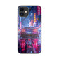 Neon Midnight Drift Tokyo Rain iPhone 12 mini Case
