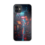 Neon Veins Of The Cyber City iPhone 12 Case