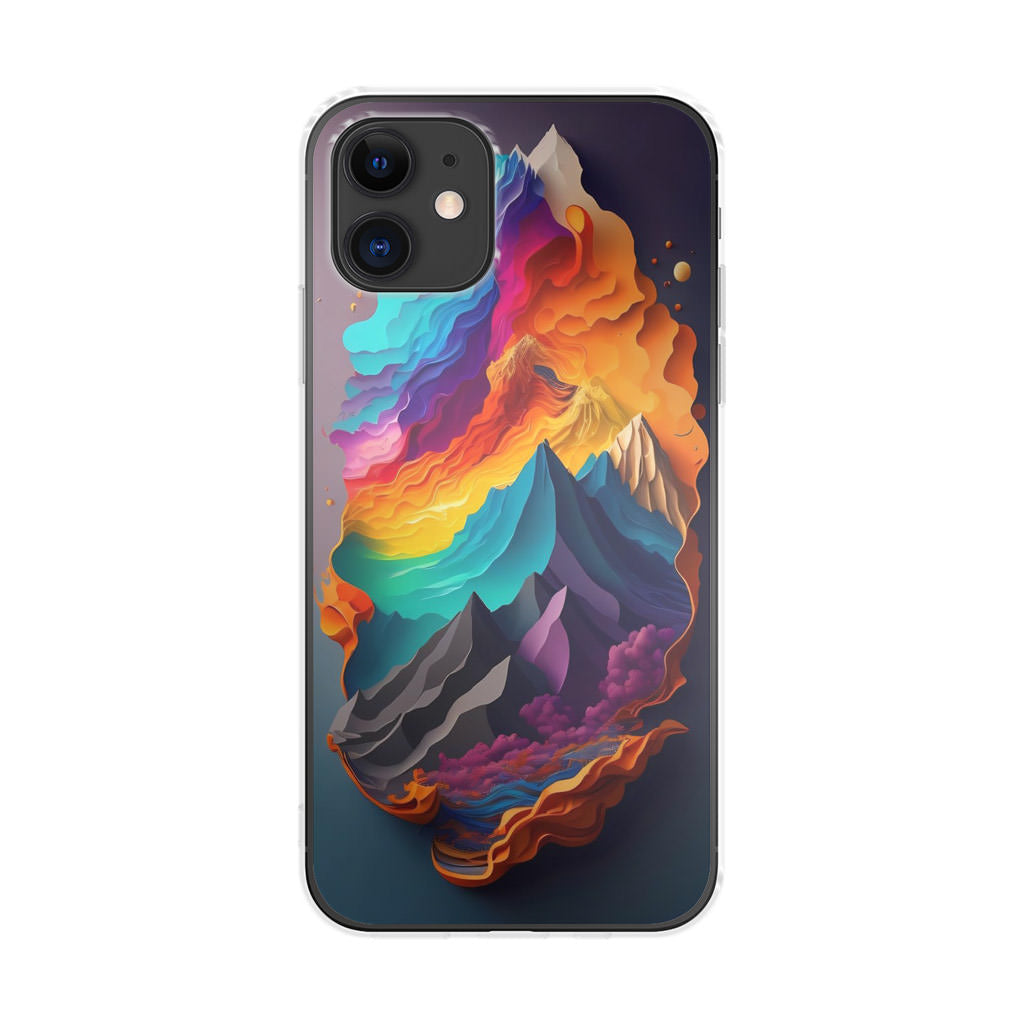 The Spectrum of Peaks iPhone 11 Case