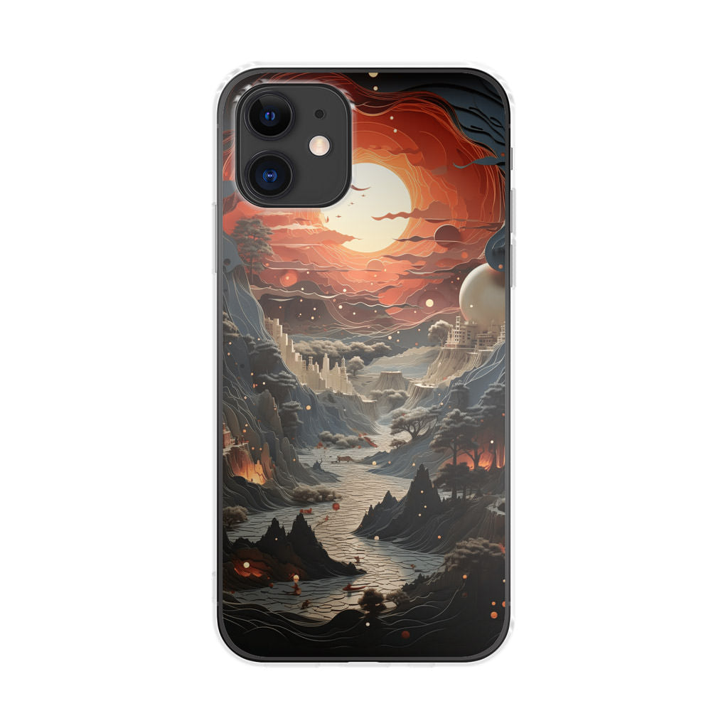Valley of the Dying Sun iPhone 11 Case
