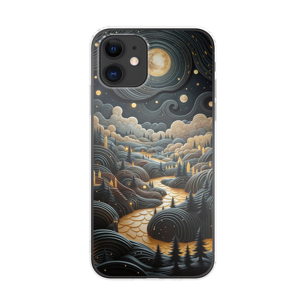 Whispers of the Lunar Valley iPhone 11 Case