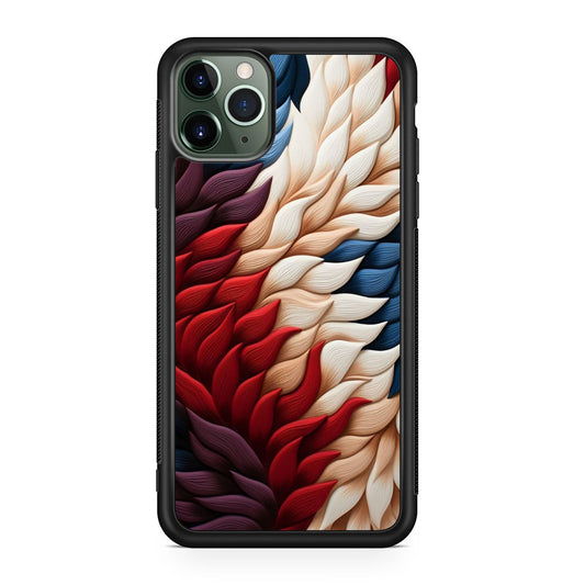 Colorful Feathers Art iPhone 11 Pro Max Case