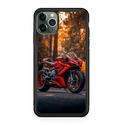 Crimson Velocity in Autumn Flame iPhone 11 Pro Case