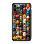 Mini Figures Heroes Assemble iPhone 11 Pro Case