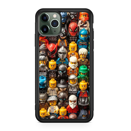 Mini Figures Heroes Assemble iPhone 11 Pro Max Case