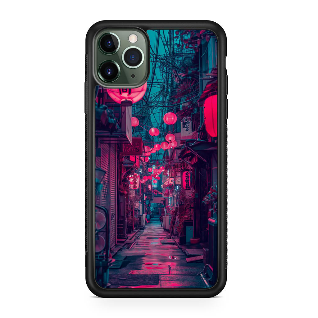 Neon Veins of the Night Market iPhone 11 Pro Max Case