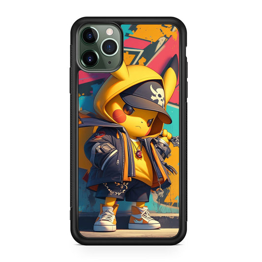 Pikachu Street Rebellion iPhone 11 Pro Max Case