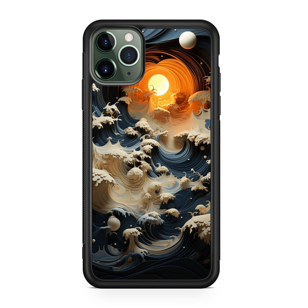 Solar Tsunami iPhone 11 Pro Max Case