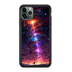 Stargazer at the Axis of Creation iPhone 11 Pro Case